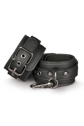 Schwarze Handgelenkmanschetten