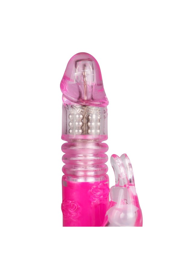 EasyToys Stoßender Hasen-Vibrator - Rosa