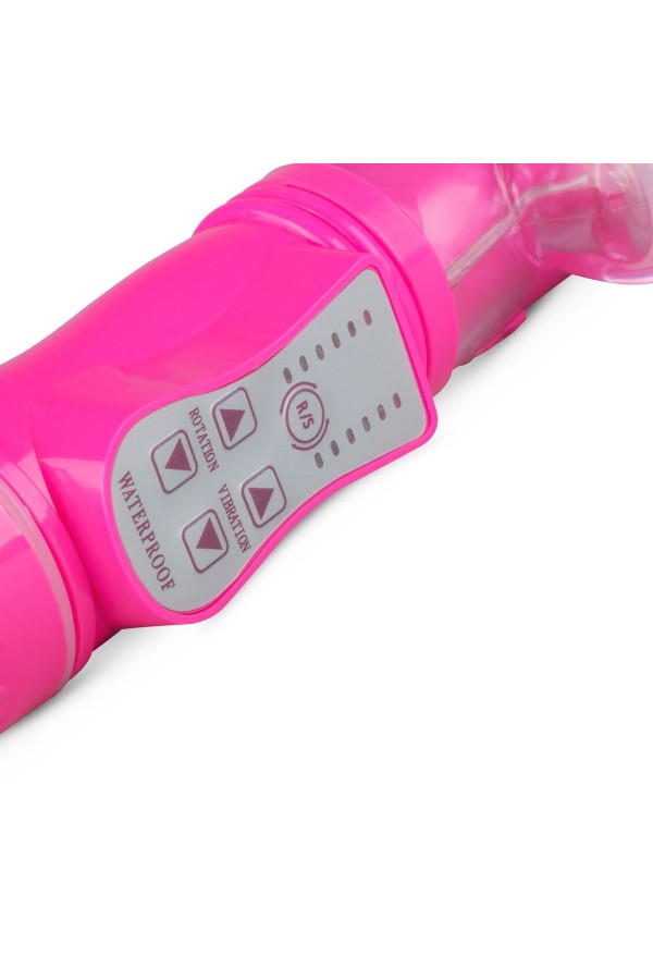 EasyToys Stoßender Hasen-Vibrator - Rosa