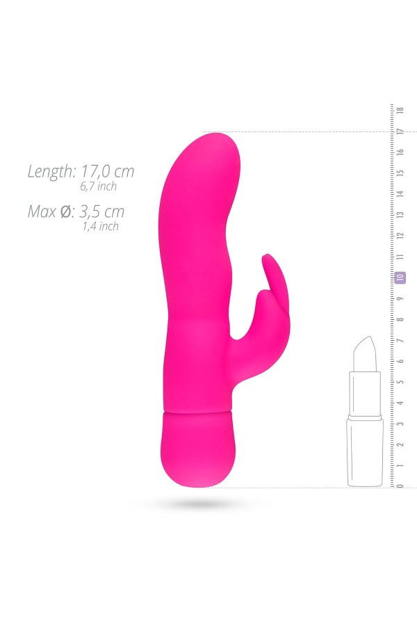 Mad Rabbit Vibrator - Rosa
