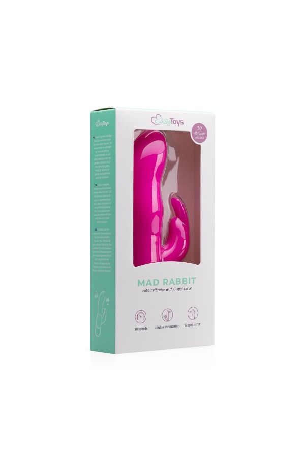 Mad Rabbit Vibrator - Rosa