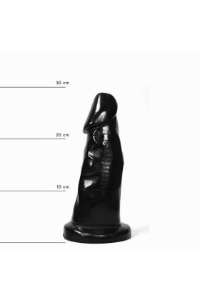 All Black Dildo 39 cm