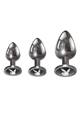Playboy - Pleasure 3 Ways Anal Plug Set