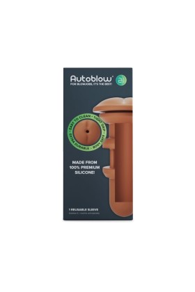 Autoblow - A.I. Anallustkanal aus Silikon - Braun