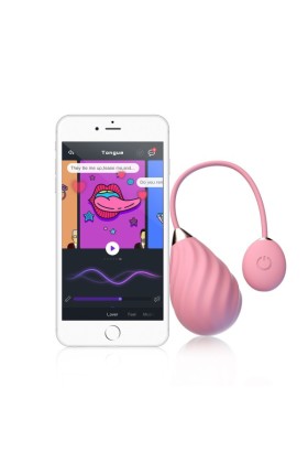 Magic Sundae App-gesteuertes vibrierendes Ei - Rosa