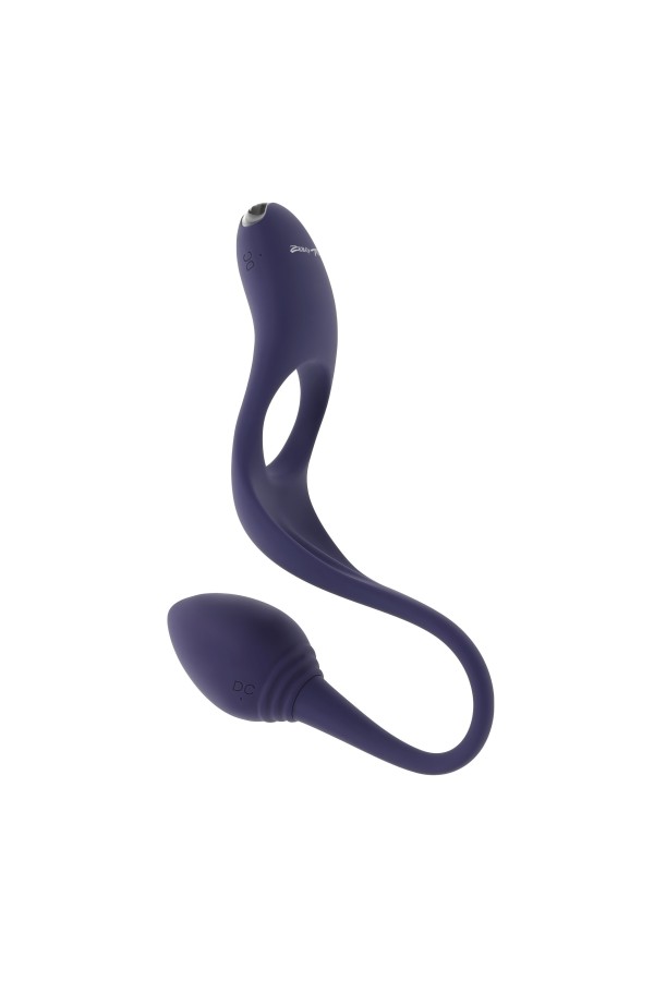 Zero Tolerance - Tip To Tail Vibrations-Cockring mit Buttplug