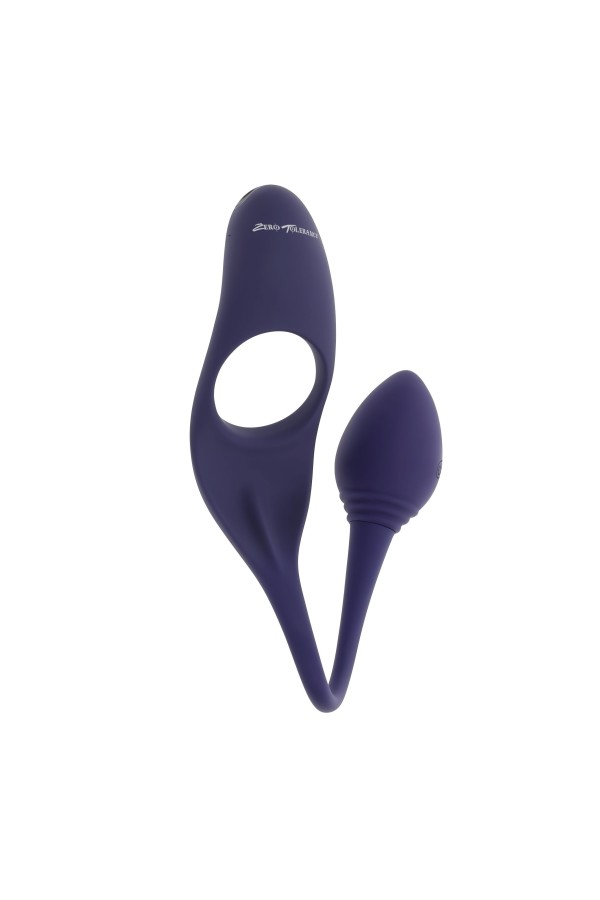 Zero Tolerance - Tip To Tail Vibrations-Cockring mit Buttplug