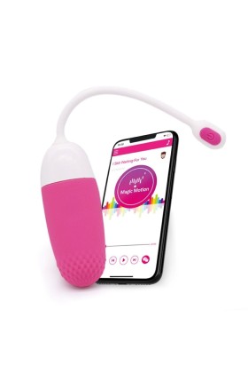 Magic Motion - Vini per App gesteuertes Vibro-Ei - Rosa/Weiß