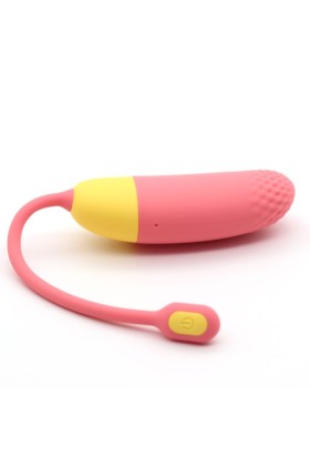 Magic Motion - Vini per App gesteuertes Vibro-Ei - Koralle/Gelb