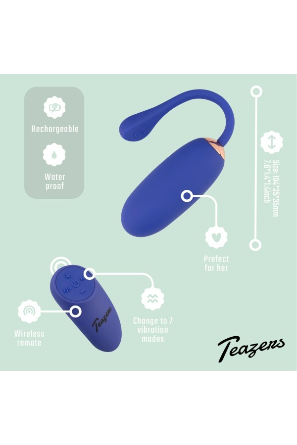 Teazers Vibro-Ei mit Fernbedienung