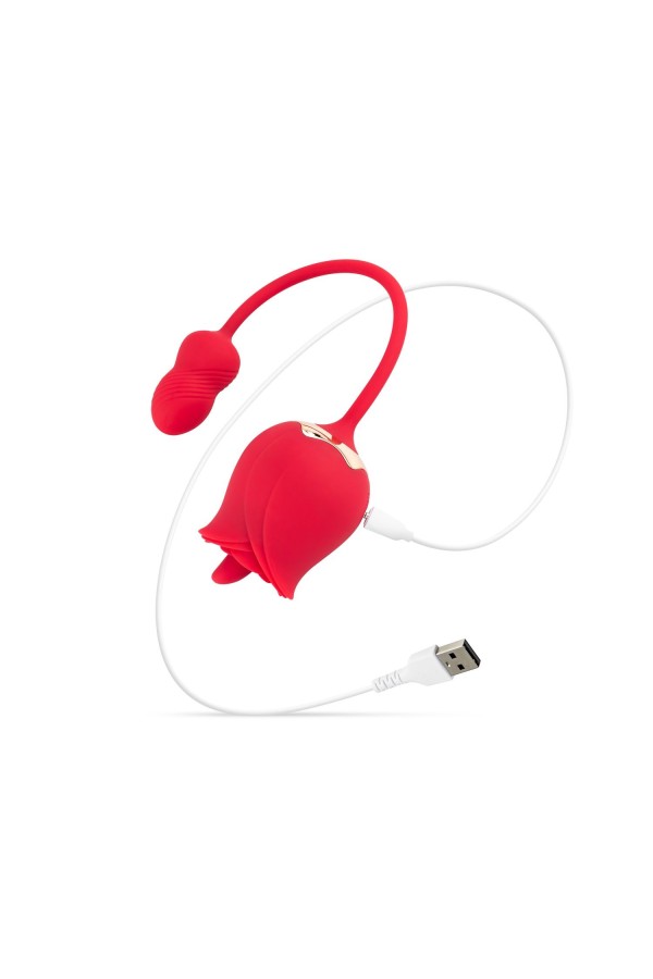 Teazers Rose Vibrator und Klitoris-Stimulator