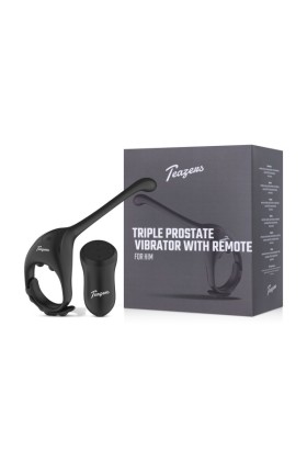 Teazers Dreifacher Prostata-Vibrator mit Fernbedienung