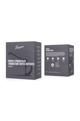 Teazers Dreifacher Prostata-Vibrator mit Fernbedienung
