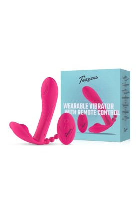 Teazers Tragbarer Vibrator mit Fernbedienung