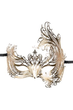 EasyToys – Durchbrochene venezianische Maske in Gold