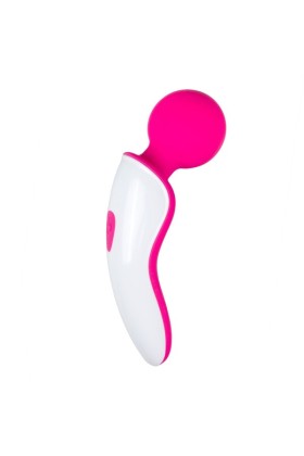 Mini-Wand-Massagegerät - Rosa/Weiß
