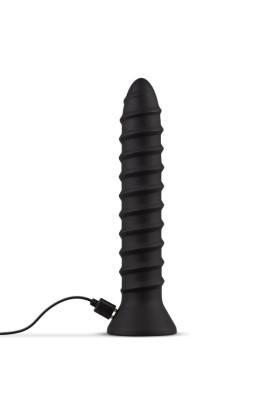Spiraliger Plug Anal-Vibrator - Groß