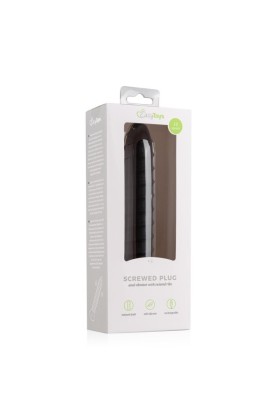 Spiraliger Plug Anal-Vibrator - Groß