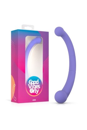 Good Vibes Only - Doppelter Vibrator Jane - Lila