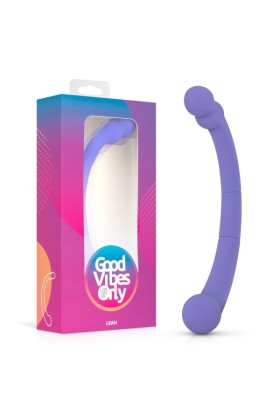 Good Vibes Only - Doppelter Vibrator Leah - Lila