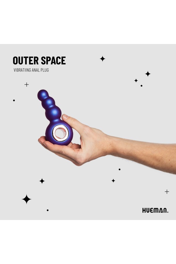 Hueman - Outer Space vibrierender Analplug