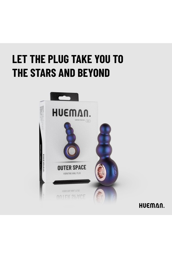 Hueman - Outer Space vibrierender Analplug