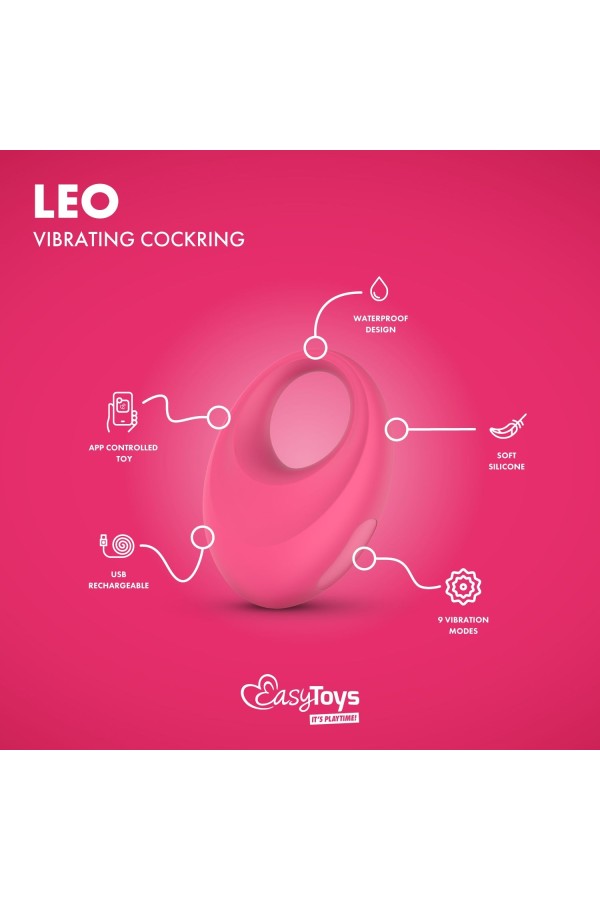 EasyConnect - Vibrations-Penisring Leo, app-gesteuert