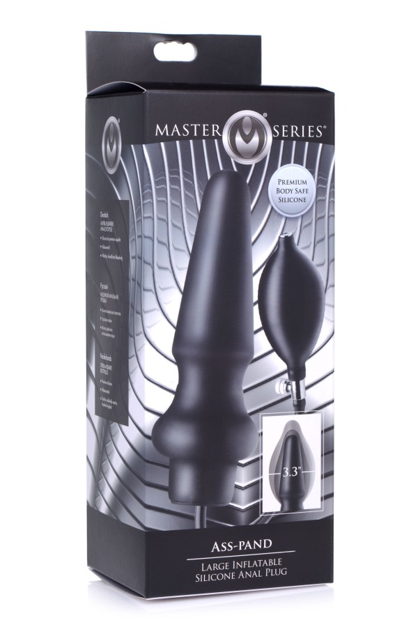 Ass-Pand Aufblasbarer Analplug