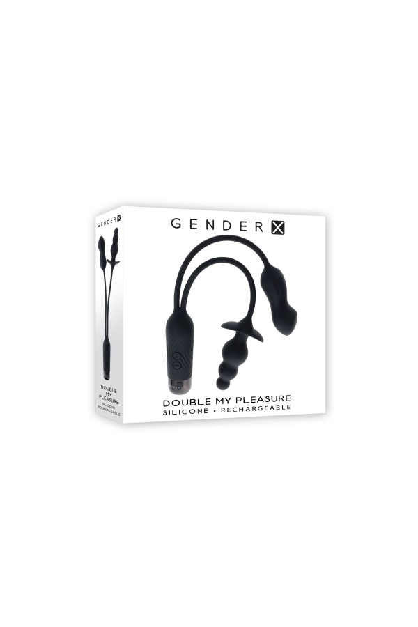 Evolved Novelties - Double My Pleasure - Schwarz
