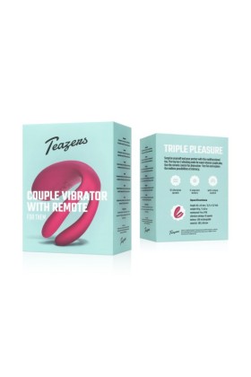 Teazers Paarvibrator mit Fernbedienung