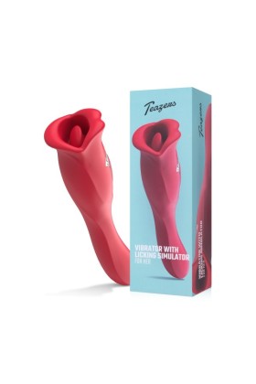 Teazers Vibrator mit leckendem Klitorisstimulator