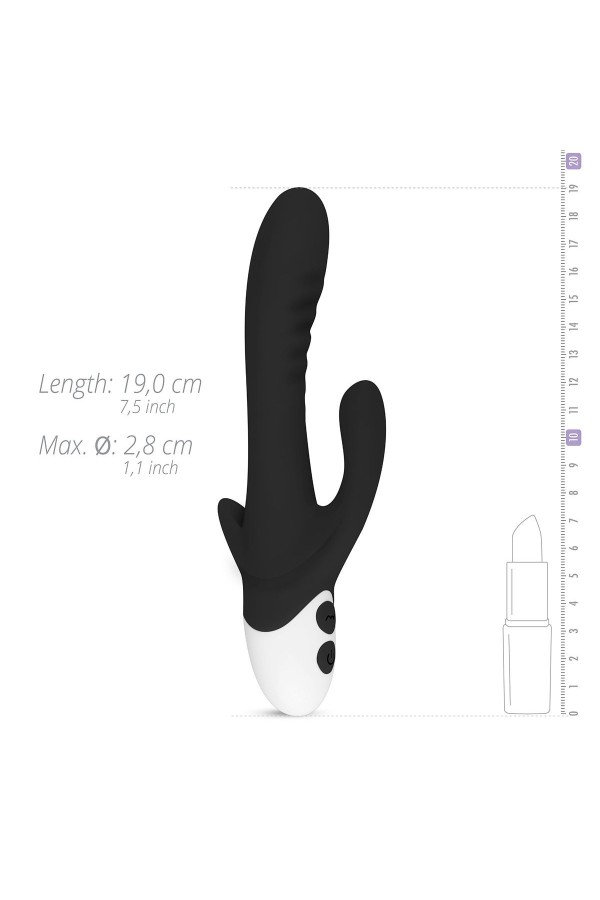 Stellar Vibe Rabbit Vibrator - schwarz