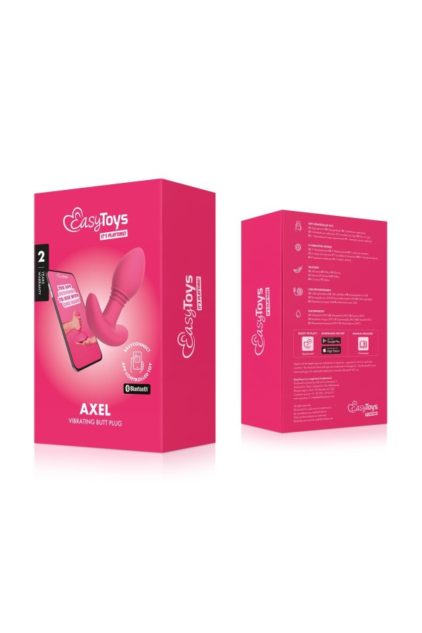 EasyConnect - Vibrierender Analplug Axel, app-gesteuert