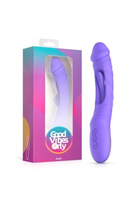 Good Vibes Only - Flax Vibrierender Dildo mit G-Punkt-Stimulator