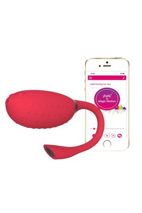 Magic Motion - Fugu Smart tragbarer Vibrator in Rot