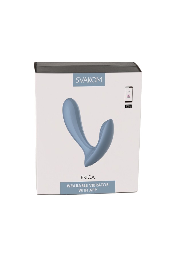 SVAKOM - Erica Panty Vibrator - Staubiges Blau
