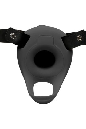 Realistische Silikon-Penis-Hülle - Schwarz