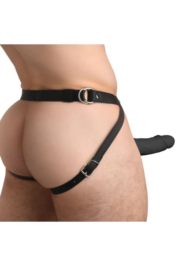 Realistische Silikon-Penis-Hülle - Schwarz