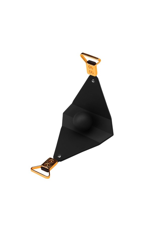 LOCKINK - Goldenes Punker Maulkorb-Knebel-Set