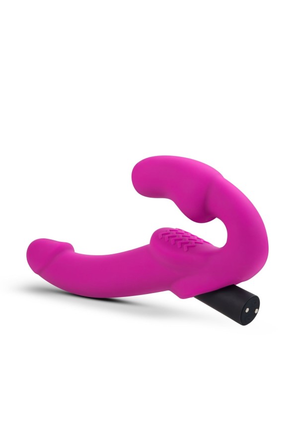 Temptasia – Estella Vibrierender halterloser Strap-On – Pink