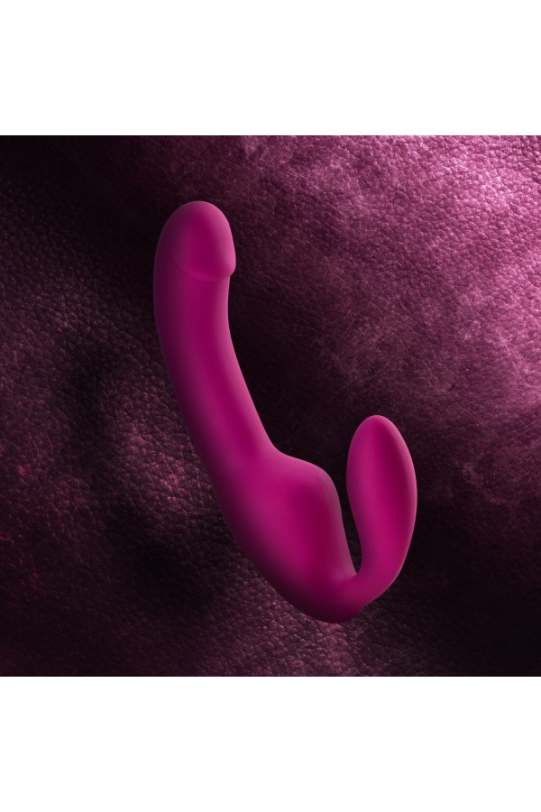Temptasia – Estella Vibrierender halterloser Strap-On – Pink