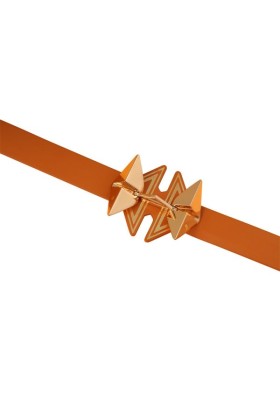 LOCKINK - Haltungskragen - braun