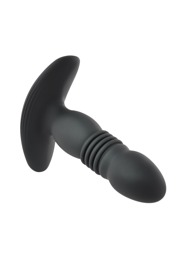 Playboy - Vertraue dem Stoß-Buttplug - Schwarz
