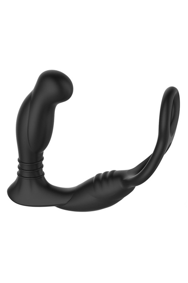 Simul8 Prostatavibrator mit Penis- und Hodenring