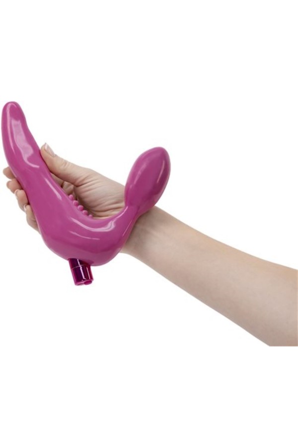 Infinity Vibrierender halterloser Strap-on - Rosa
