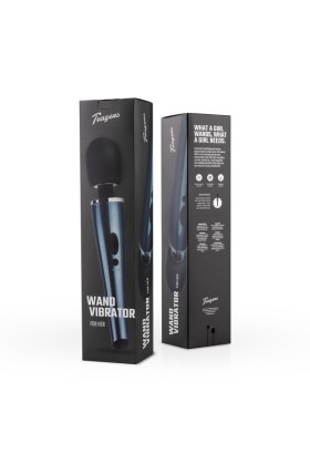 Black Lightning Wand Vibrator