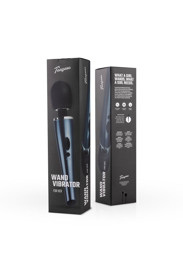 Black Lightning Wand Vibrator