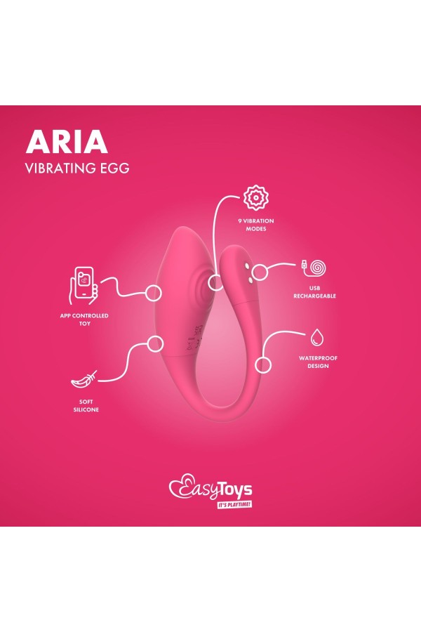 EasyConnect - Vibrierendes Ei Aria, app-gesteuert