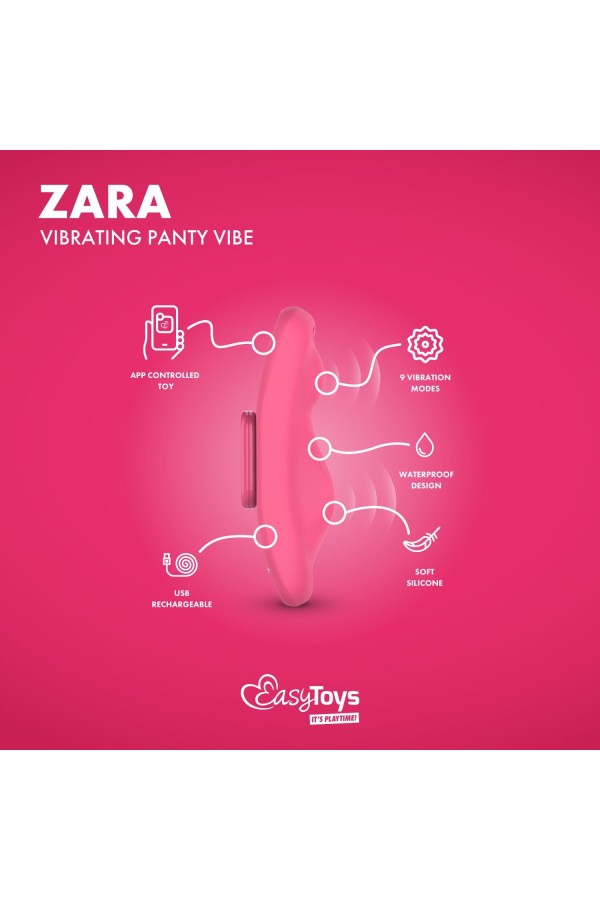 EasyConnect - Panty-Vibrator Zara, app-gesteuert