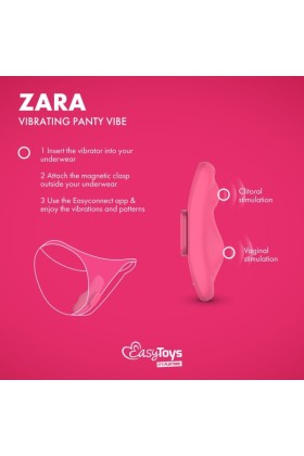 EasyConnect - Panty-Vibrator Zara, app-gesteuert